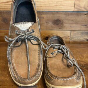 Leather Sperry Top Siders Men's Size 9
